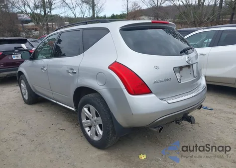2007 Nissan Murano Sl z USA, uszkodzony, nr VIN JN8AZ08T27W512136